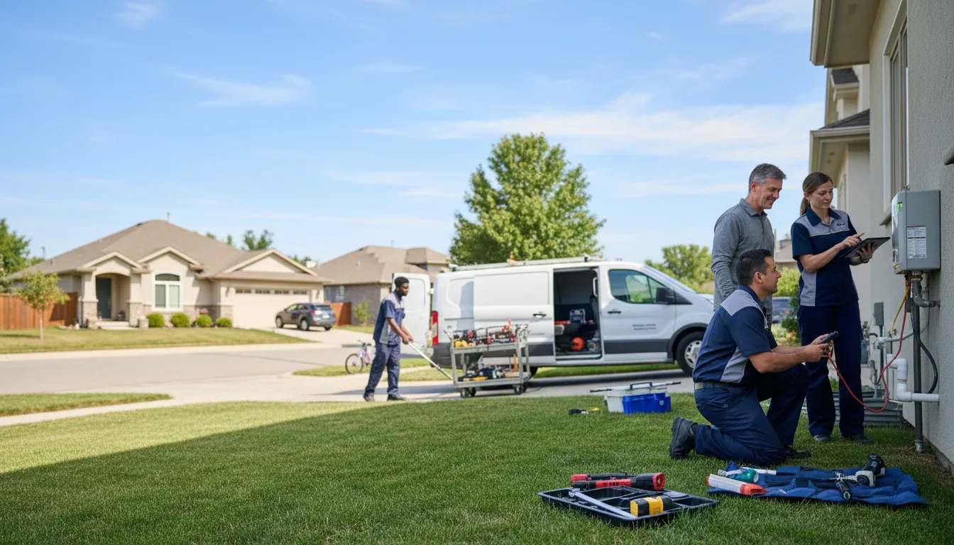 Tankless water heater service in Thaxton, VA